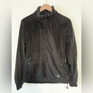 Denali Black Fleece Full Zip Jacket